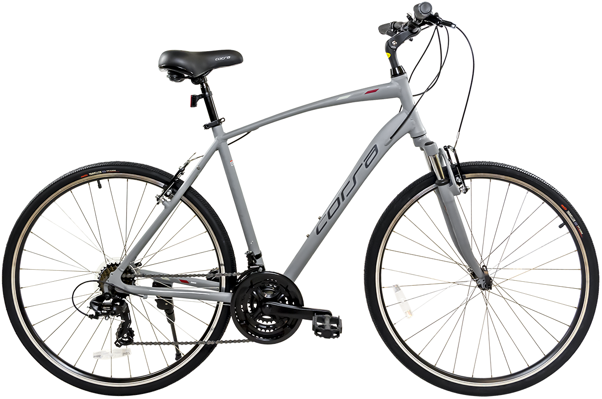 Corsa ZH300 Upright Hybrid Sport/Commuter With Shock – Bicyclosis