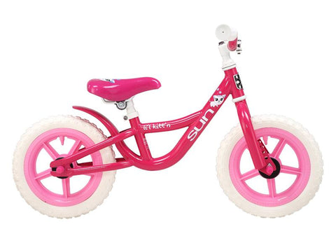 Sun Bicycles Balance Bike Lil Kittn 12" Fits 2-3 years old or 2'10-3'4"