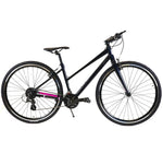 ZF BIKES TRANSIT Fitness/Commuter Hybrid Step Through