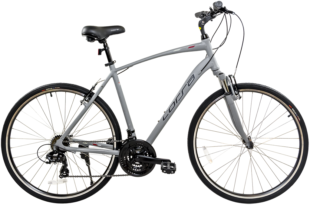 Corsa ZH300 Upright Hybrid Sport/Commuter With Shock – Bicyclosis Corsa ZH300 Upright Hybrid Sport/Commuter With Shock – Bicyclosis