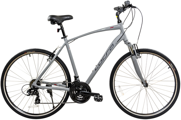 Corsa ZH300 Upright Hybrid Sport/Commuter With Shock – Bicyclosis