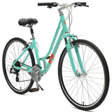 Retrospec Motley 21-Speed Hybrid Bike Step-Thru