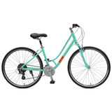 Retrospec Motley 21-Speed Hybrid Bike Step-Thru