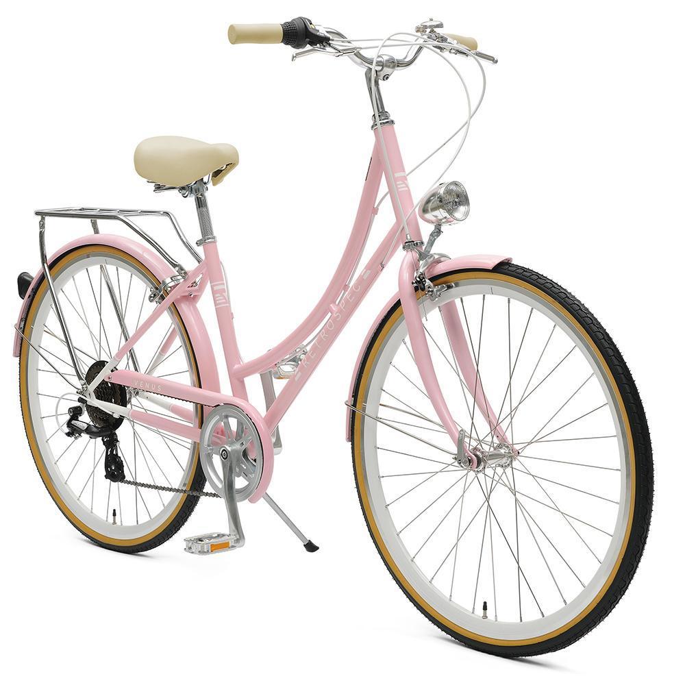 Pink city bike on sale